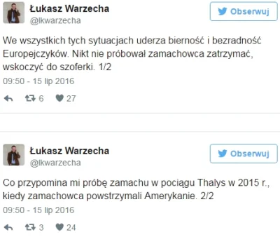 JogurtMorelowy - Łukasz Warzecha - superbohater, wybitny antyterrorysta, ekspert od s...