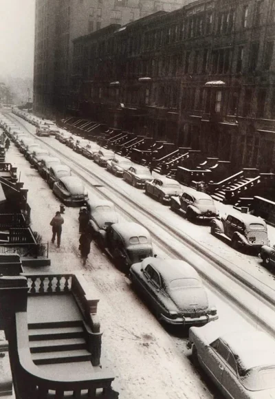 Talvisota - Zaśnieżone ulice Nowego Jorku 
#kolekcjatalvisoty ##!$%@? #zima #snieg (...