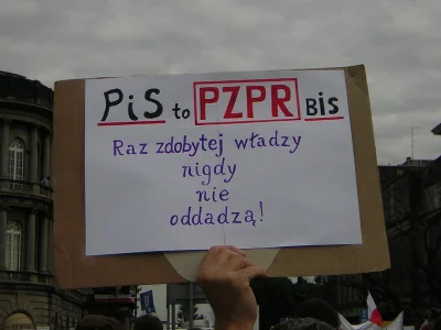 c.....n - Zdjęcie z błękitnego marszu 2006r. :) Te same hasła, stado baranów prowadzo...