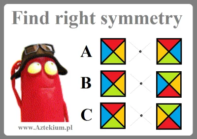 internetowy - Znajdź właściwą symetrię!
Link do zadania

#matematyka #ciekawostki ...