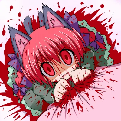 M.....r - #randomanimeshit #yandere #redeyesalert #nekomimi #kemonomimi #touhou #rink...