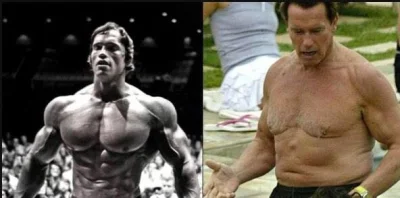 SirBlake - > Left - Arnold Schwarzenegger the last time Liverpool won the league.


 ...