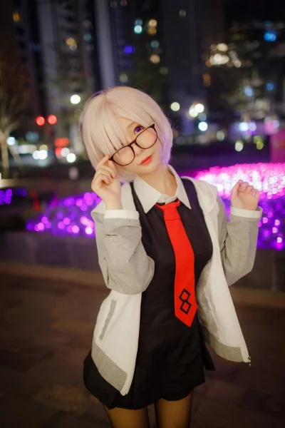 Banri - #randomanimeshit #fate #fategrandorder #shielder #meganekko #cosplay #rajstop...