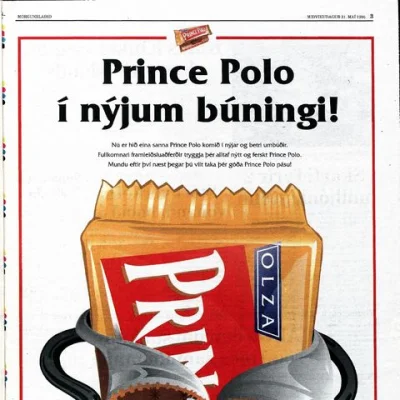 ulferiksson - Ja się nie dziwię, że Islandczycy tak bardzo lubią polskie Prince Polo ...