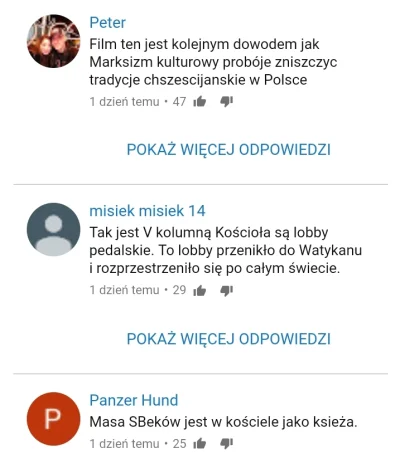 LichoToWie - XD, komentarze pod filmem traktującym o "Kler" 

#bekazpodludzi #bekaz...