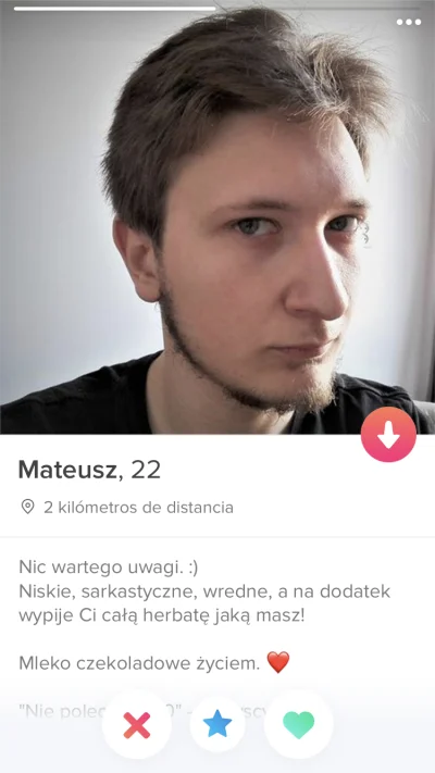 Alvaroa77 - To pewnie jakiś Mirek z tego tagu.
#tinder