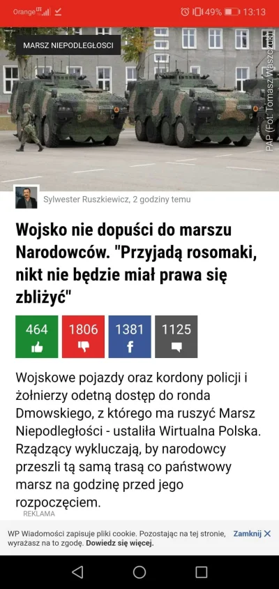 Matis666 - Przeciwko nam #!$%@? rządowe czołgi #warszawa