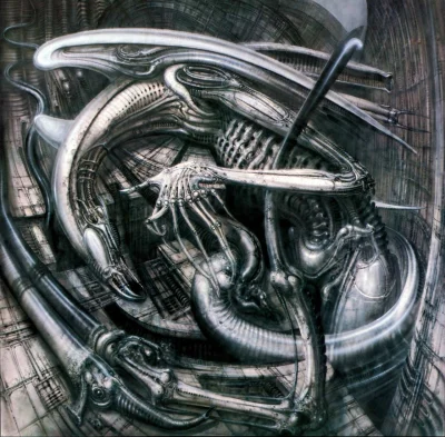 d.....4 - H. R. Giger

#art #scifiart #alien @ColdMary6100 to chyba twoje klimaty? ( ...