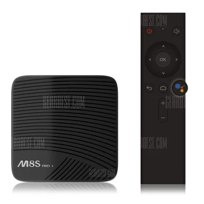 n_____S - Mecool M8S PRO L Voice Control 3/16GB TV Box (Gearbest) 
Cena $56.99 (209,...