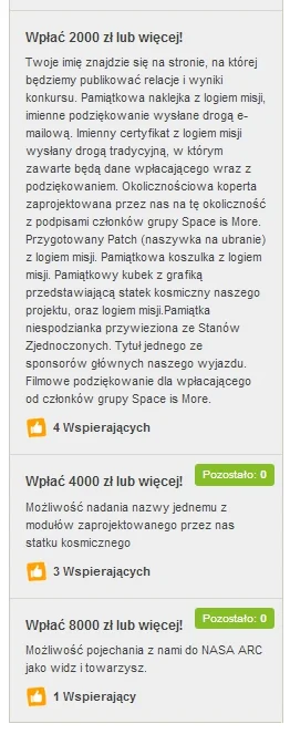Adammik - 8 osób wpłaciło razem 28 tys. zł

nono ładnie :)