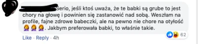 b.....a - Przykładowy komentarz na tej grupce: