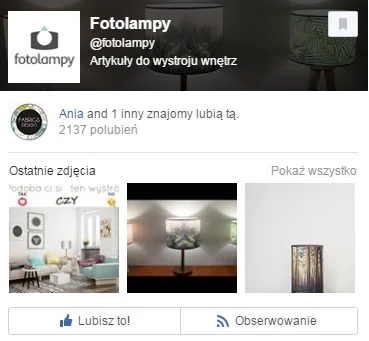 Fotolampy - Spójrzcie ile aktualnie mamy lajków na naszym fanpage'u ( ͡° ͜ʖ ͡°)