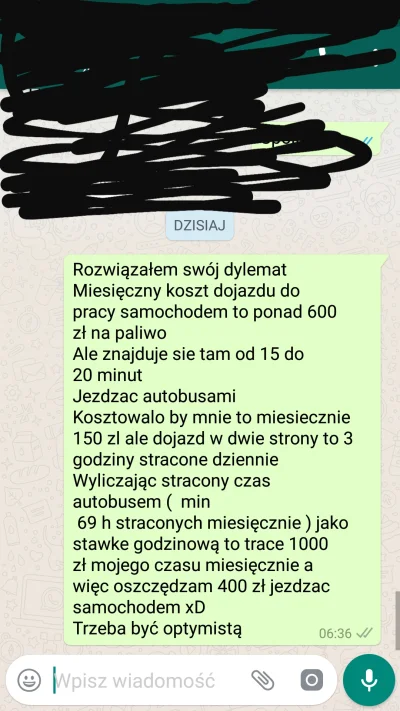 Z.....k - Trzeba zawsze dostrzec dobre w złym