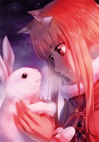 Hajak - #randomanimeshit #spiceandwolf #holo #horo #kemonomimi #kitsunemimi #cutelitt...