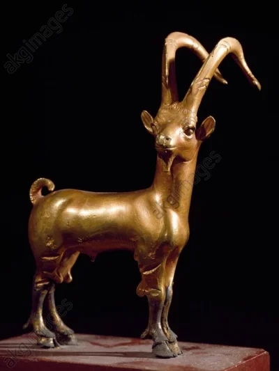 IMPERIUMROMANUM - ZŁOTA RZEŹBA DZIKIEJ KOZY

Rzymska złota rzeźba dzikiej kozy, odn...