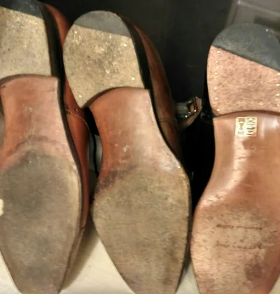 Xune - @hisliclisu Dorzucam zdjęcie trzech butów. Te od prawej mało noszone bo nawet ...