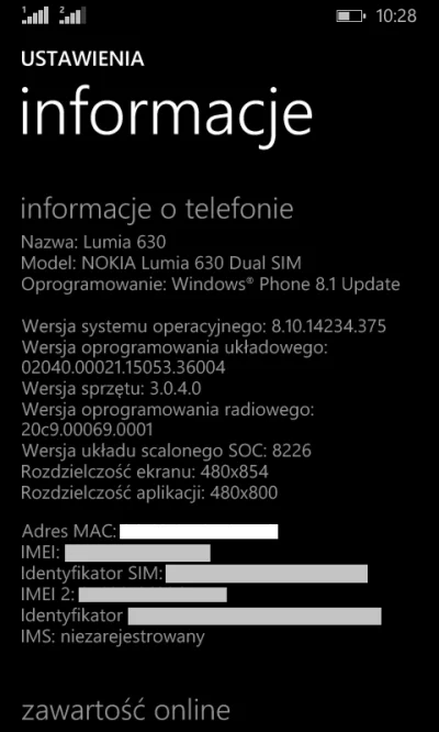 w.....8 - Jak to możliwe, że aktualizacja Denim do mojej Lumii 630 dual sim zainstalo...