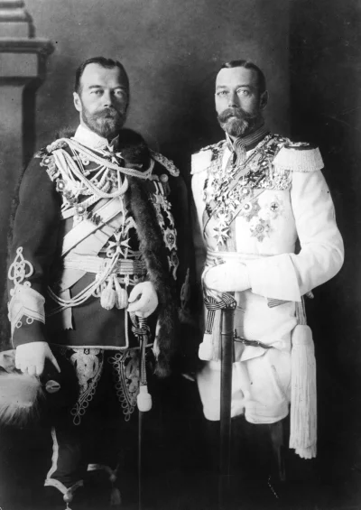 myrmekochoria - Król Jerzy V oraz car Mikołaj II, 1913 rok. 

#starszezwoje - tag z...