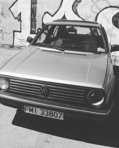 karol91plch - kolejna furka do koleckji :D 
za 300 pln.
VW 2. 1989r
#vw #golf2 #au...