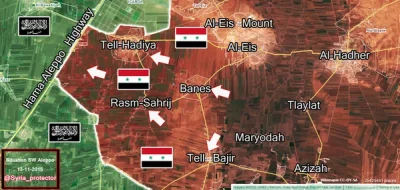 szasznik - Najnowsze informacje wskazują na to że SAA(armia rządowa Al-Assada) przeła...