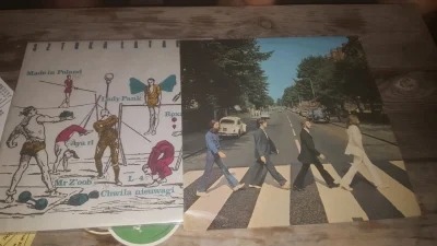 c.....n - Jedno z pierwszych wydań Abbey Road w bardzo dobrym stanie warte 240zł kupi...