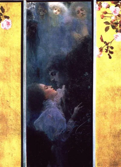 pogop - Gustav Klimt - Miłość

#sztukanadzis #milosc #klimt #malarstwo #tfwnogf #tf...