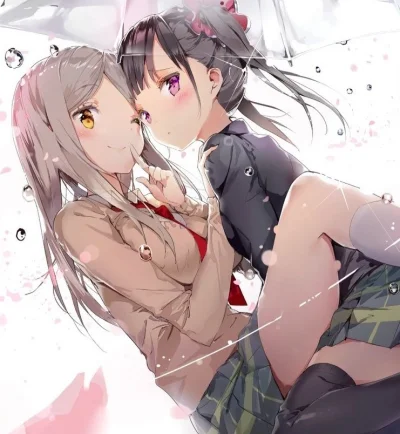 j.....3 - #randomanimeshit #yuri #sakuratrick