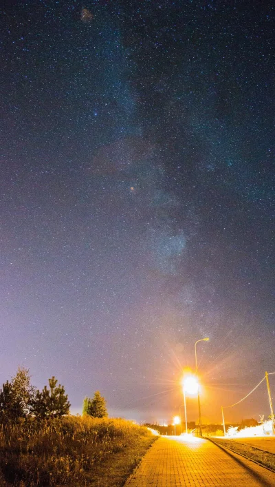 Kocurszitee - Pierwsze w życiu zdjęcie drogi mlecznej, w sumie nic ciekawego, ale stw...