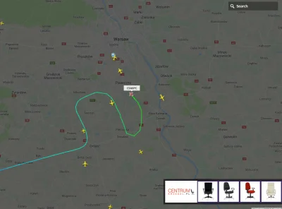 g.....i - Polecam obserwować trudną pracę kontrolerów z #warszawy #flightradar #fligh...