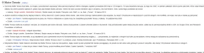 Deykun - Polecam sekcje cytatów o Matce Teresie na Wikicytatach:
https://pl.wikiquot...