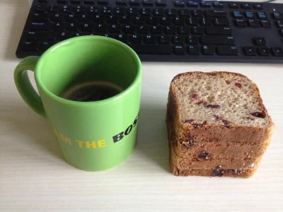 zraloW - #kawa #dziendobry #pracbaza "Czarny chleb i czarna kawa"