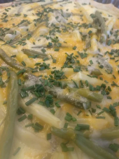 abu123 - Dziś tarta z fasolka szparagowa. Polecam. #gotujzwykopem #wegetarianizm