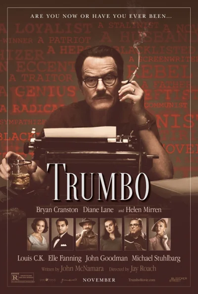 Joz - Trumbo (2015) 

W rolach głównych: Bryan Cranston, Diane Lane, *Elle Fanning,...