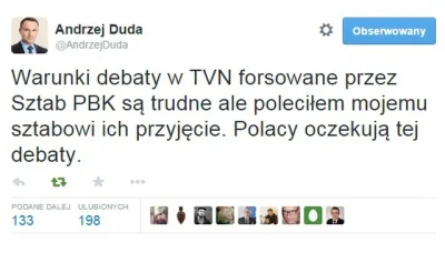 Blackman - Duda potwierdził swój udział w debacie TVN
#debata #TVN #wybory