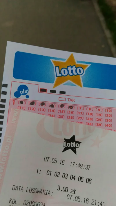 pdpacek - Mirko wygram czy nie wygram?
#lotto #pytaniepytanie #heheszki