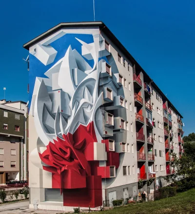 m.....h - #murale #architektura