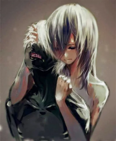 j.....3 - #randomanimeshit #tokyoghoul #kenkaneki #toukakirishima