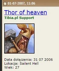 thorofheaven - Zobaczyłem post o tibii i przypomniałem sobie że 12 lat temu byłem mod...