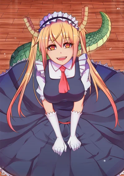 LlamaRzr - #randomanimeshit #kobayashisanchinomaiddragon #tooru #maid