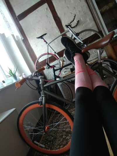 myszaq - Po zajeciach na uczelni 5min odpoczynku, zostawiam #rower i czas isc do prac...