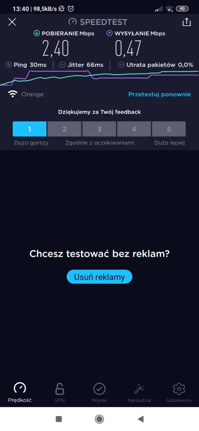 JackobC - Tak mam ból dupy bo płacenie 60 za internet 10mb/ który godzinach większego...