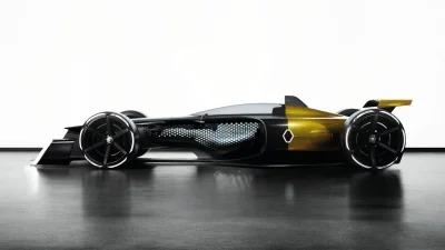 autogenpl - Wizja bolidu Formuły 1 na rok 2027 od Renault: ścigacz ze zbiornikiem pal...