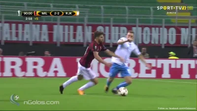 Minieri - Cutrone na wagę zwycięstwa w doliczonym czasie, asysta Boriniego, Milan - R...