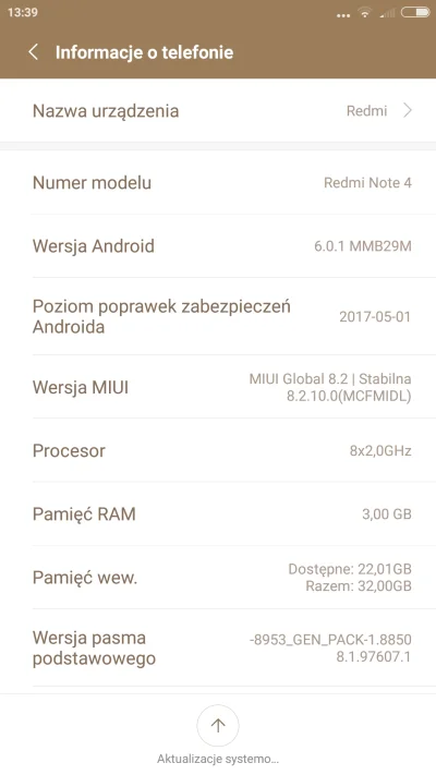 ArturPie - No witam. Właśnie przyszedł do mnie nowy Xiaomi Redmi Note 4 Global z Chin...