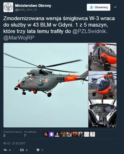 syn_admina - no i są śmigłowce dla wojska
co prawda nie blak hołki, ani karakany
za...