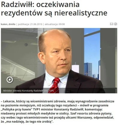 Ciuliczek - No i jeszcze miły pan który zachęcił do wyjazdu kolejne rzesze lekarzy.