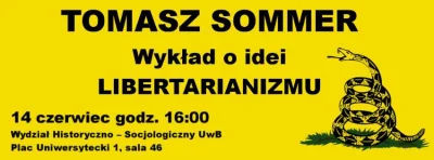 A.....o - Tomasz Sommer z Partii KORWiN odwiedzi Białystok.

Koło Myśli Politycznej...