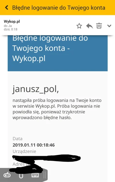 janusz_pol - JA P------E ZNOWU koleś loguje sie z linuxa mam adresy IP

#oswiadczen...