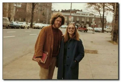 gosuvart - Bill i Hillary Clinton jako studenty, 1972 rok