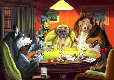 antros - Niezłe śmieszki z tych pokerzystów, to jest zakład, szanuje.
